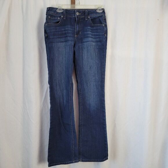 Maurice's Size 6 Regular High Rise Jeans stretchy women's denim blue EUC - Picture 1 of 10